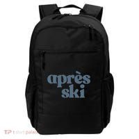 Après Ski Retro Winter Sports Funny Gift Backpack thumb 0