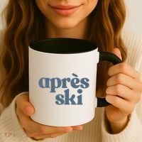 Après Ski Retro Winter Sports Funny Gift Coffee Mug thumb 3