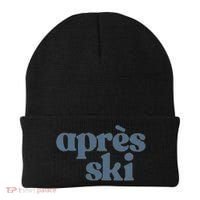 Après Ski Retro Winter Sports Funny Gift Beanie thumb 0