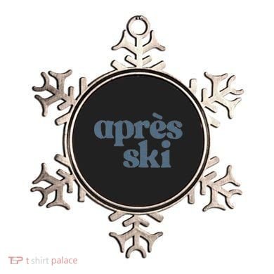 Après Ski Retro Winter Sports Funny Gift Ornament