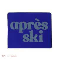 Après Ski Retro Winter Sports Funny Gift Mousepad thumb 0