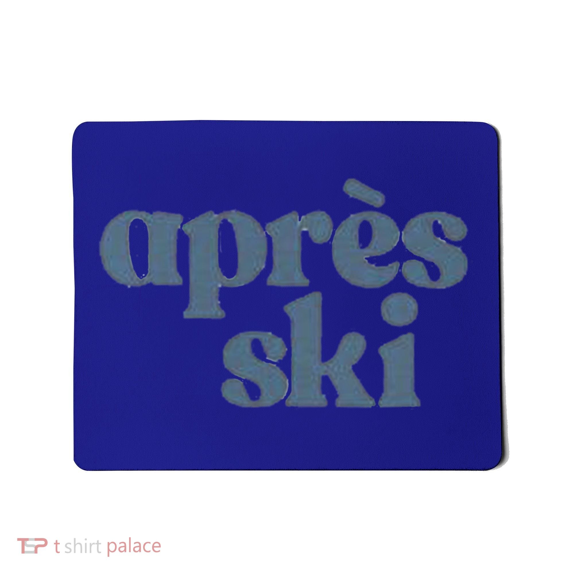 Après Ski Retro Winter Sports Funny Gift Mousepad