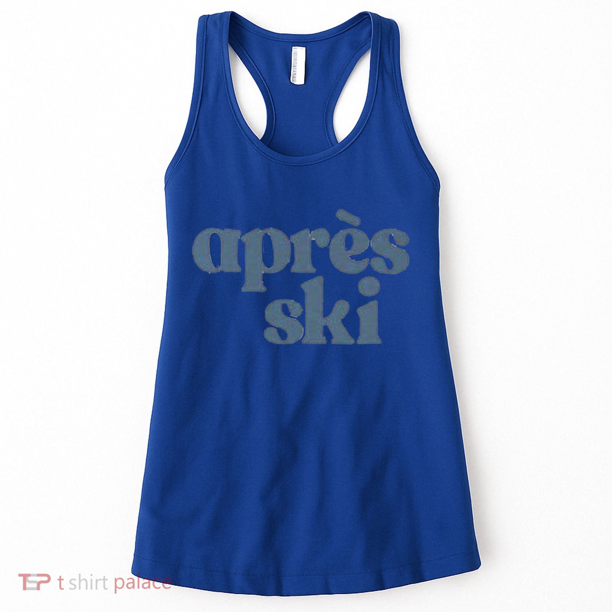 Après Ski Retro Winter Sports Funny Gift Women's Tank Top
