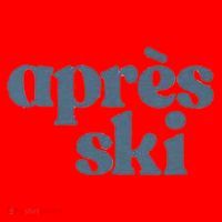 Après Ski Retro Winter Sports Funny Gift Santa Hat thumb 1