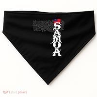 American Samoa Samoa Island Polynesian Samoan USA-Made Doggie Bandana thumb 0