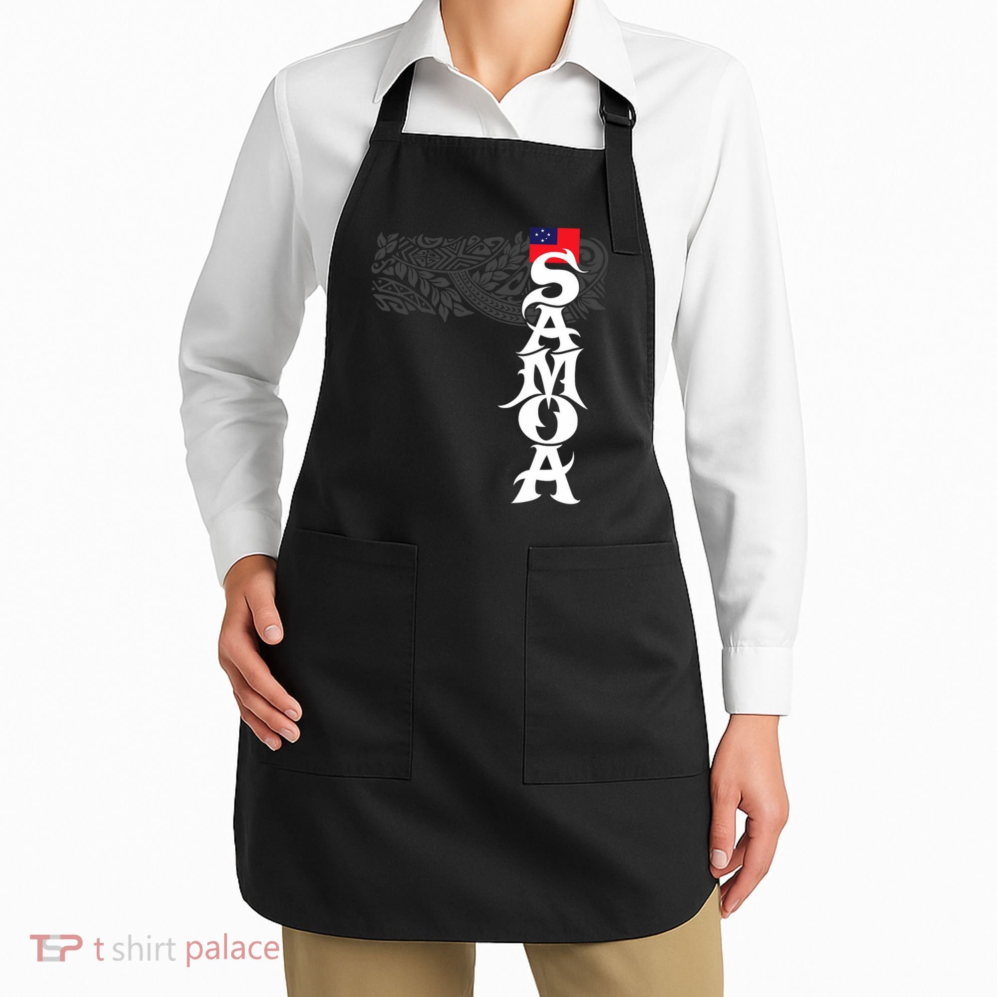 American Samoa Samoa Island Polynesian Samoan Apron