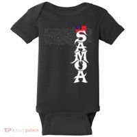 American Samoa Samoa Island Polynesian Samoan Baby Bodysuit thumb 0