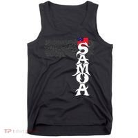 American Samoa Samoa Island Polynesian Samoan Tank Top thumb 0