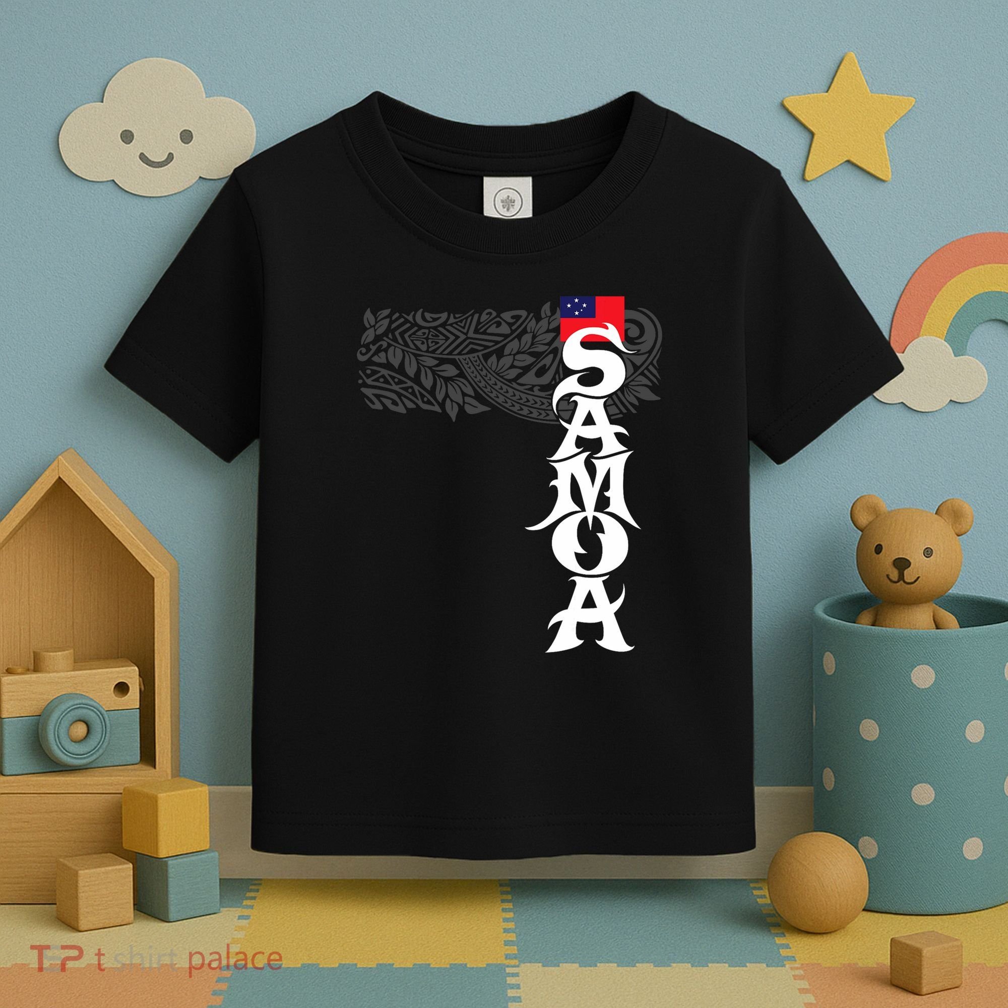 American Samoa Samoa Island Polynesian Samoan Toddler T-Shirt