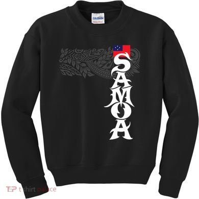 American Samoa Samoa Island Polynesian Samoan Kids Sweatshirt