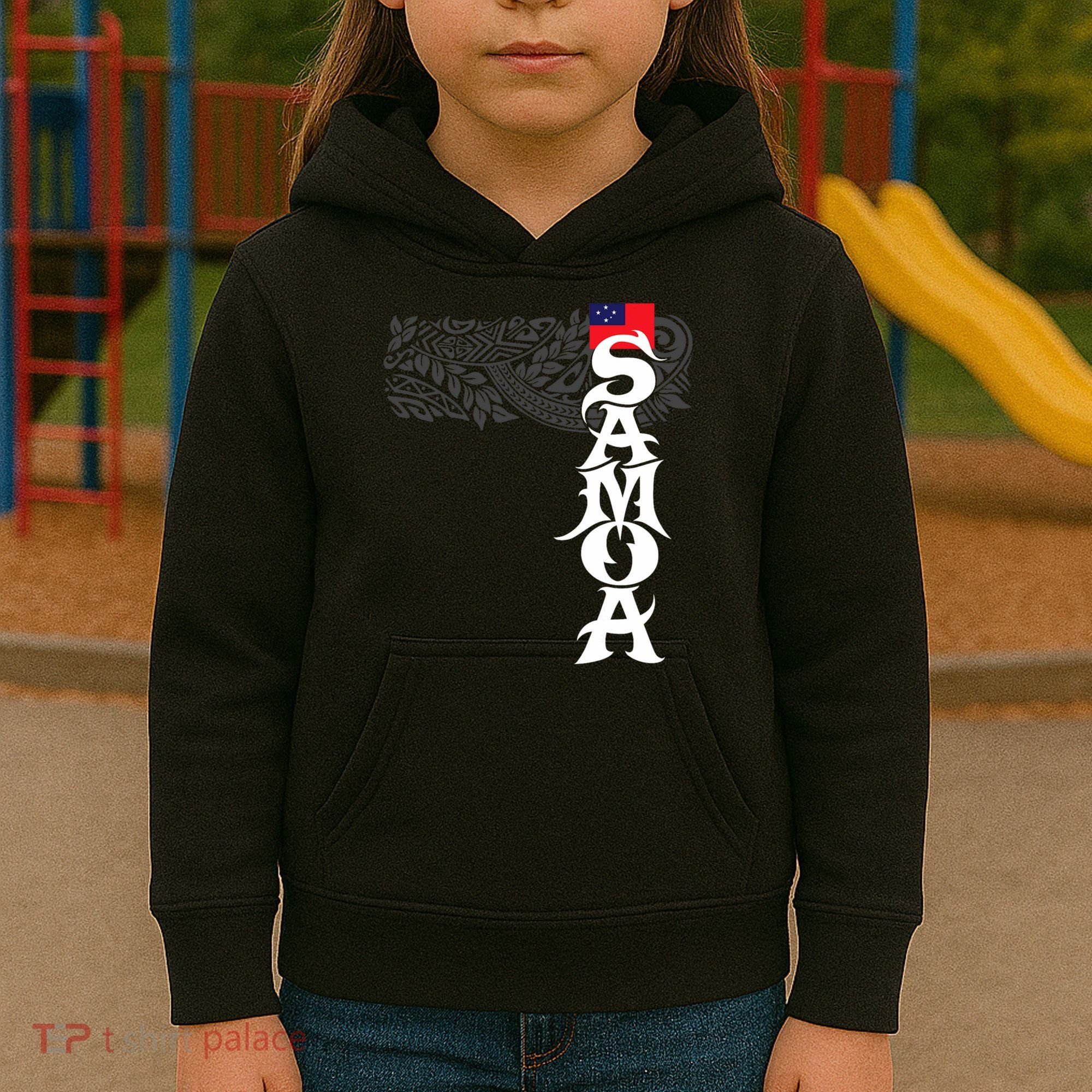 American Samoa Samoa Island Polynesian Samoan Kids Hoodie