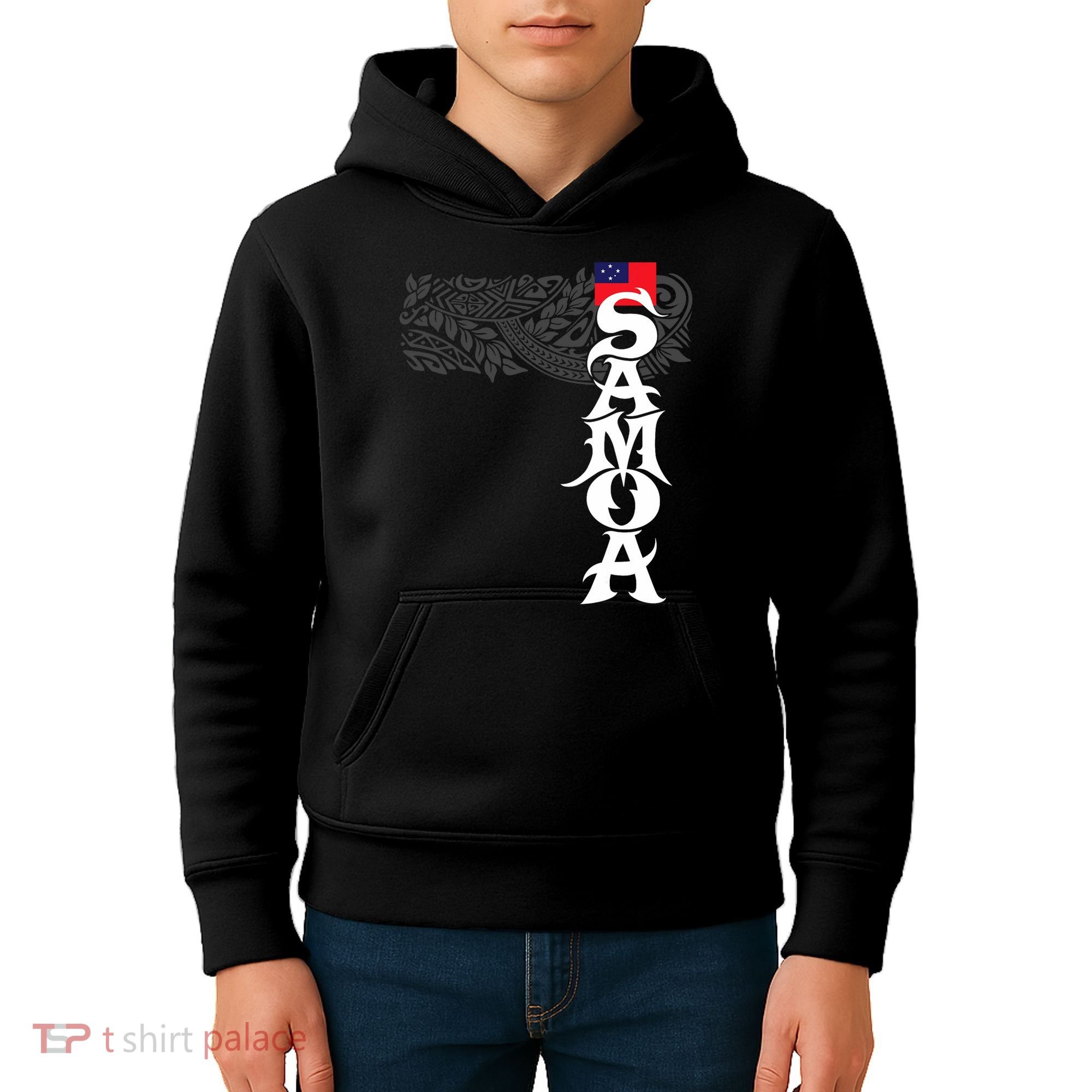 American Samoa Samoa Island Polynesian Samoan Kids Hoodie