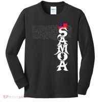 American Samoa Samoa Island Polynesian Samoan Kids Long Sleeve Shirt thumb 0