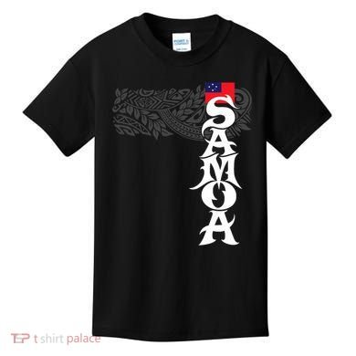 American Samoa Samoa Island Polynesian Samoan Kids T-Shirt