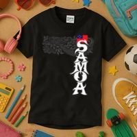 American Samoa Samoa Island Polynesian Samoan Kids T-Shirt thumb 3