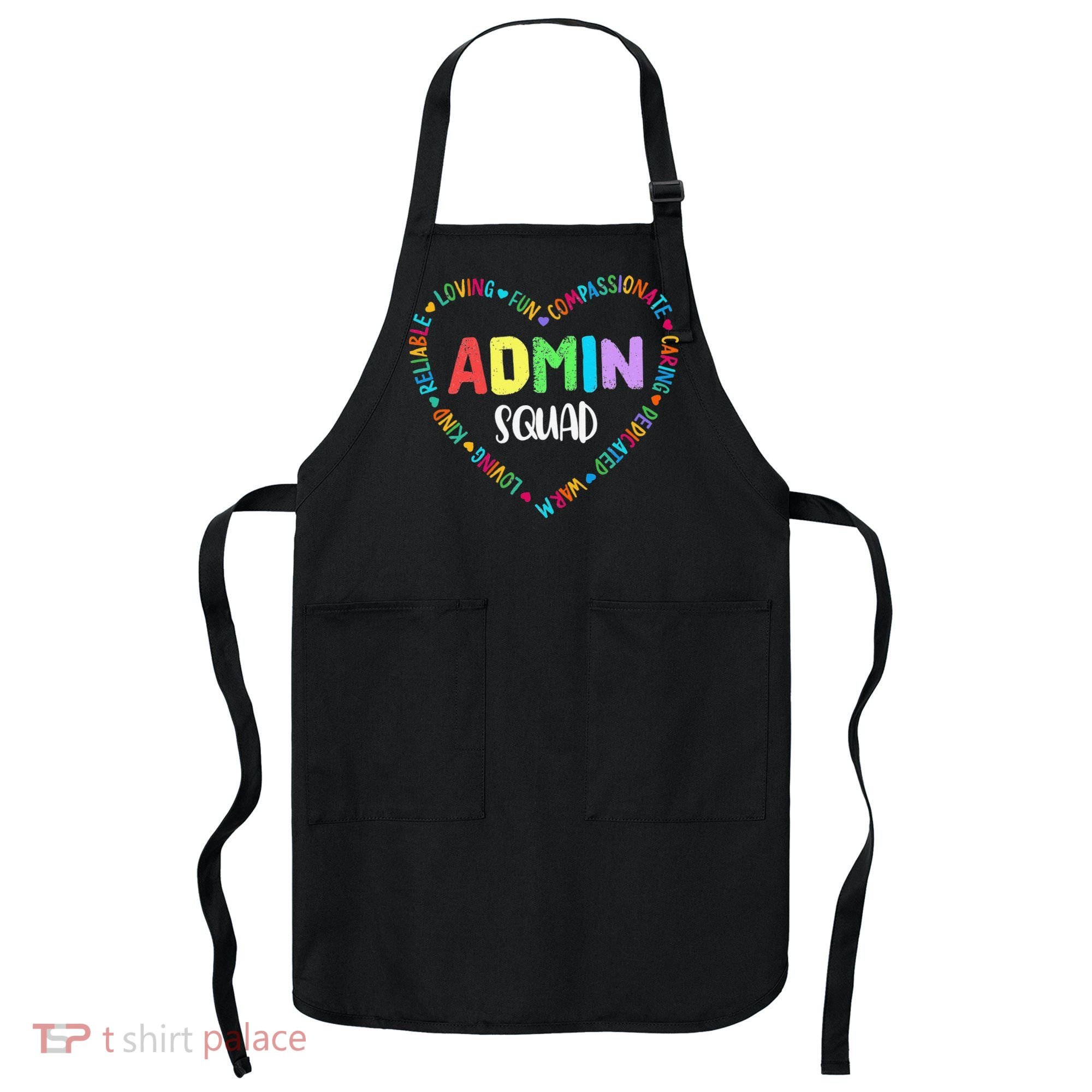 Admin Squad School Assistant Principal Crew Administrator Apron
