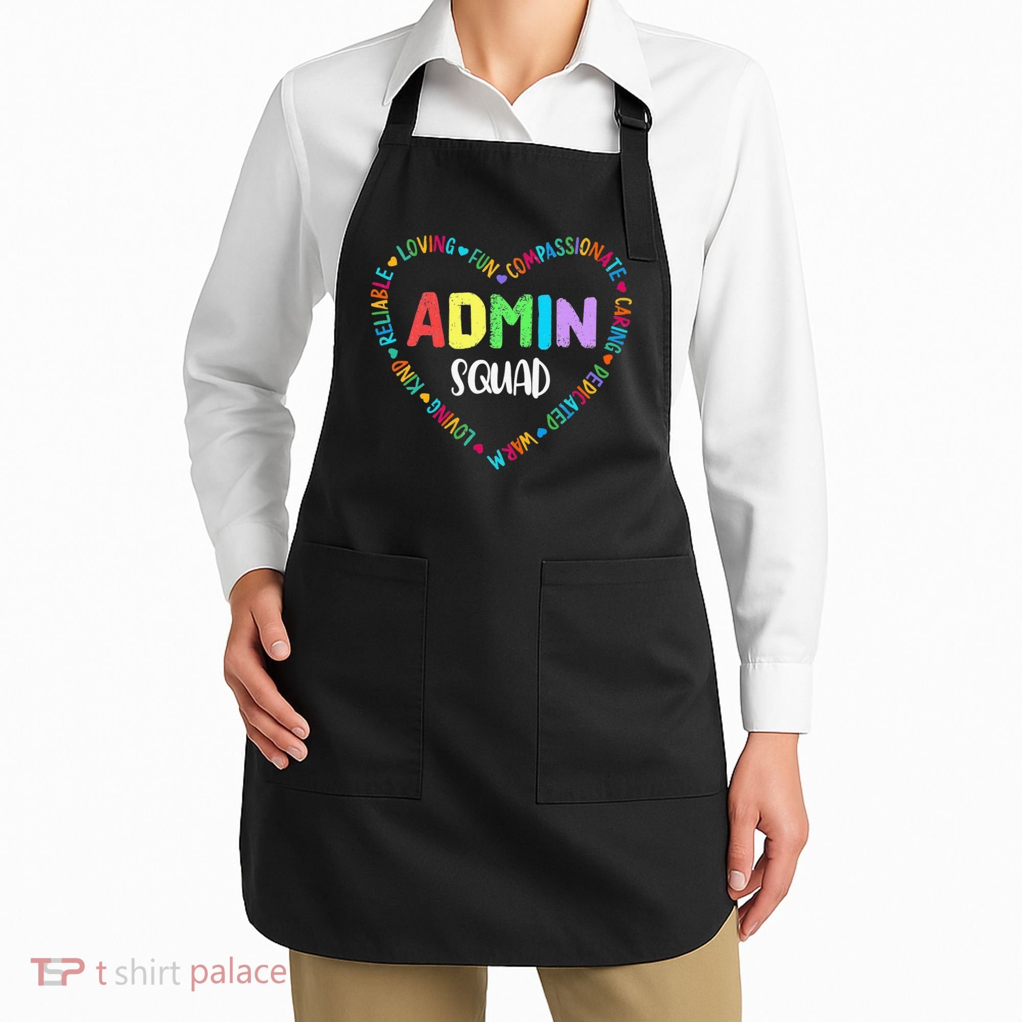 Admin Squad School Assistant Principal Crew Administrator Apron