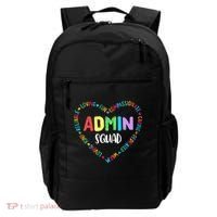 Admin Squad School Assistant Principal Crew Administrator Backpack thumb 0
