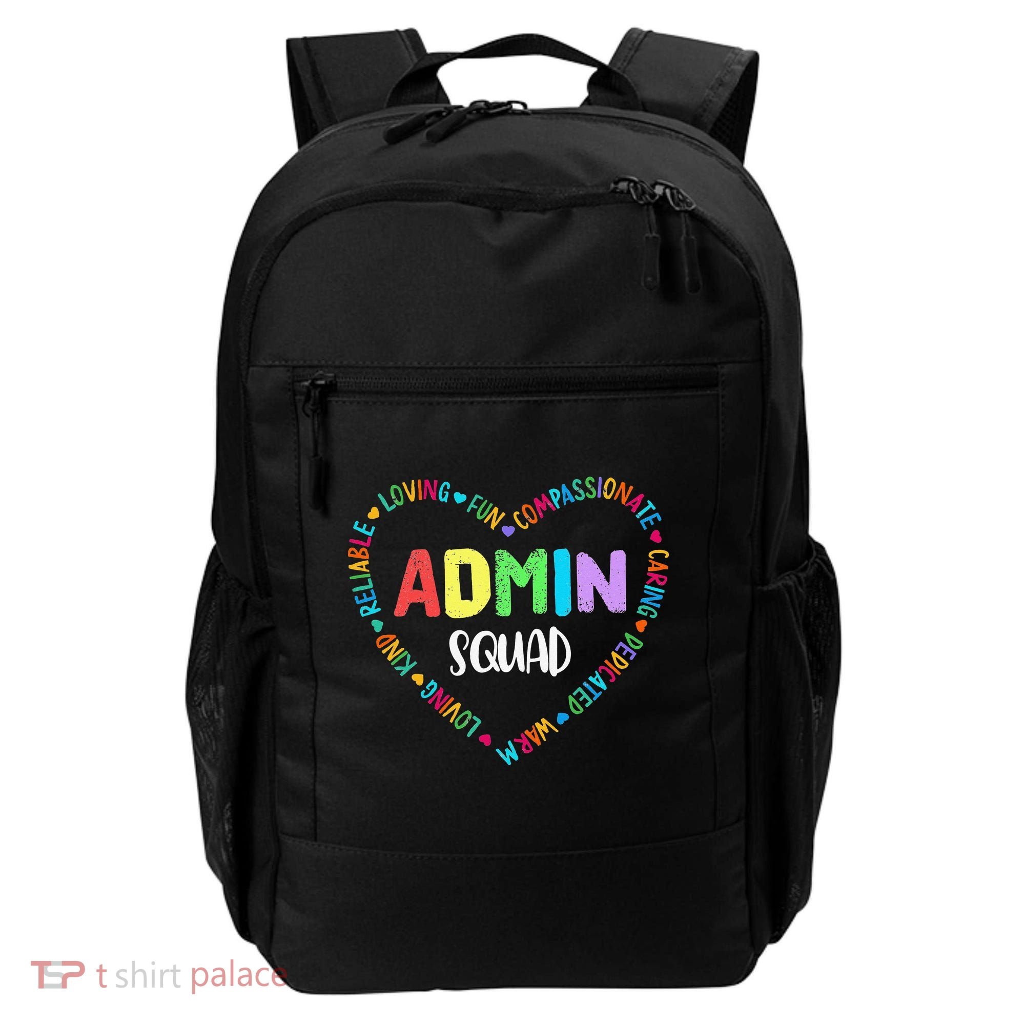 Admin Squad School Assistant Principal Crew Administrator Backpack