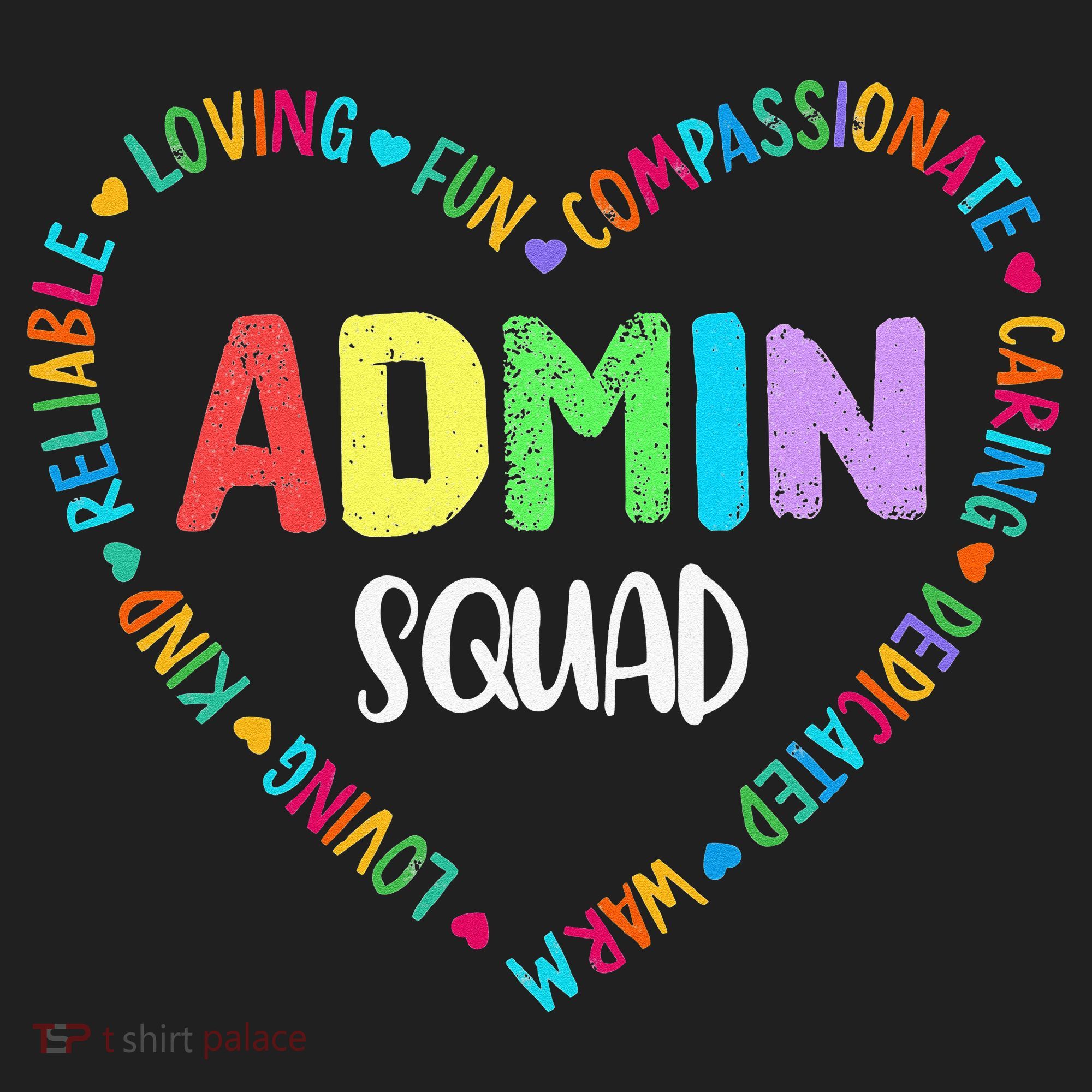 Admin Squad School Assistant Principal Crew Administrator Tumbler