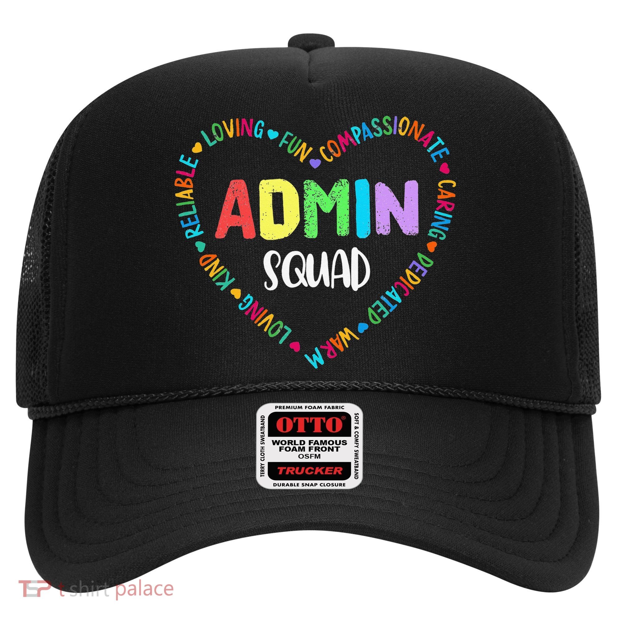 Admin Squad School Assistant Principal Crew Administrator Hat