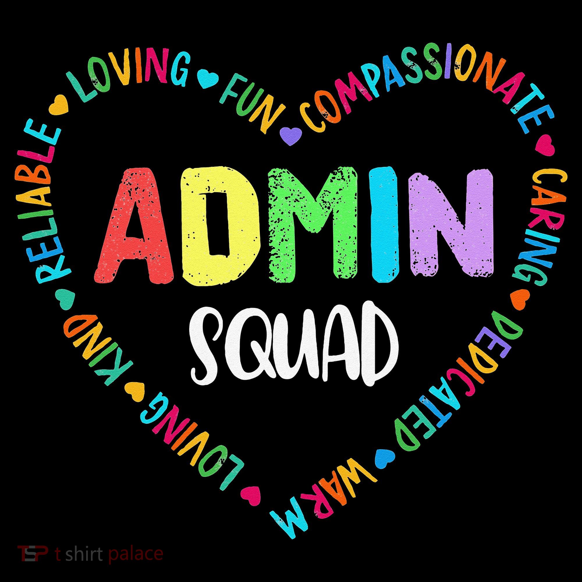 Admin Squad School Assistant Principal Crew Administrator Toddler Hoodie