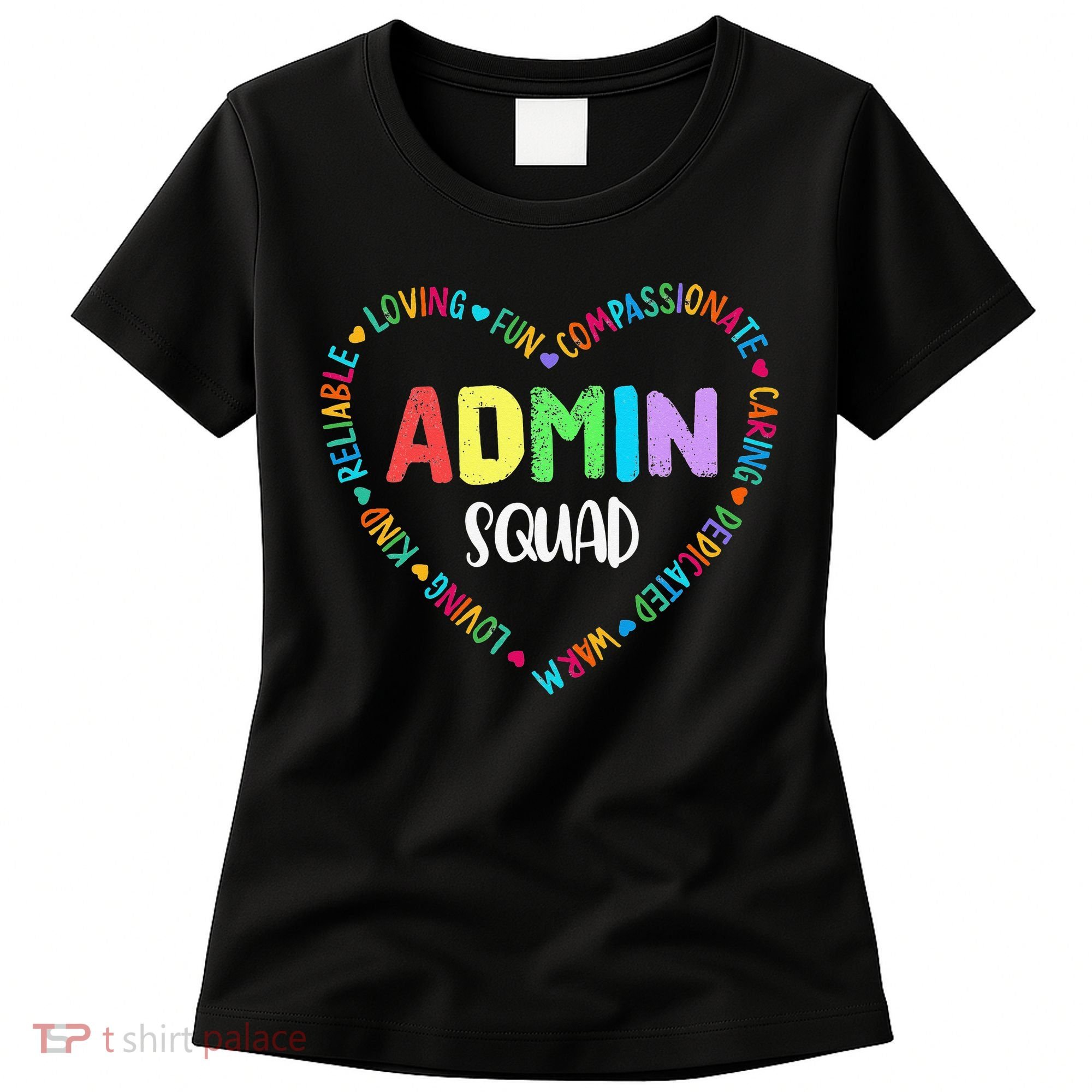 Admin Squad School Assistant Principal Crew Administrator Women's T-Shirt