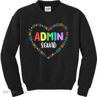 Admin Squad School Assistant Principal Crew Administrator Kids Sweatshirt thumb 0