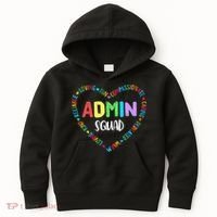 Admin Squad School Assistant Principal Crew Administrator Kids Hoodie thumb 0