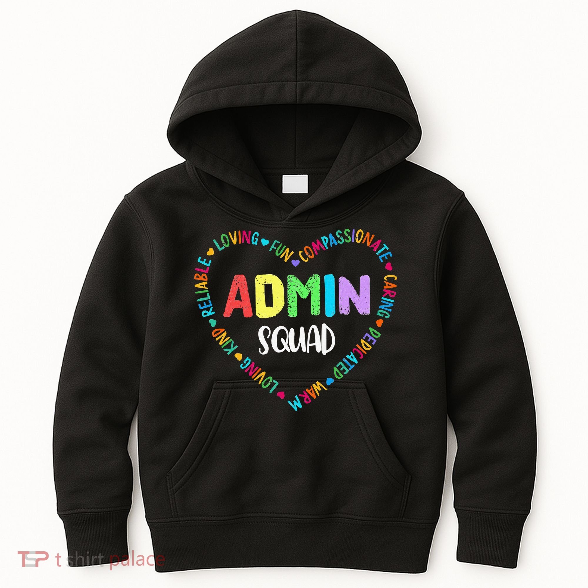 Admin Squad School Assistant Principal Crew Administrator Kids Hoodie