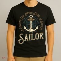 A Smooth Sea Never Made A Skilled Sailor T-Shirt thumb 3