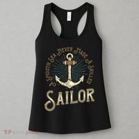 A Smooth Sea Never Made A Skilled Sailor Women's Tank Top thumb 3