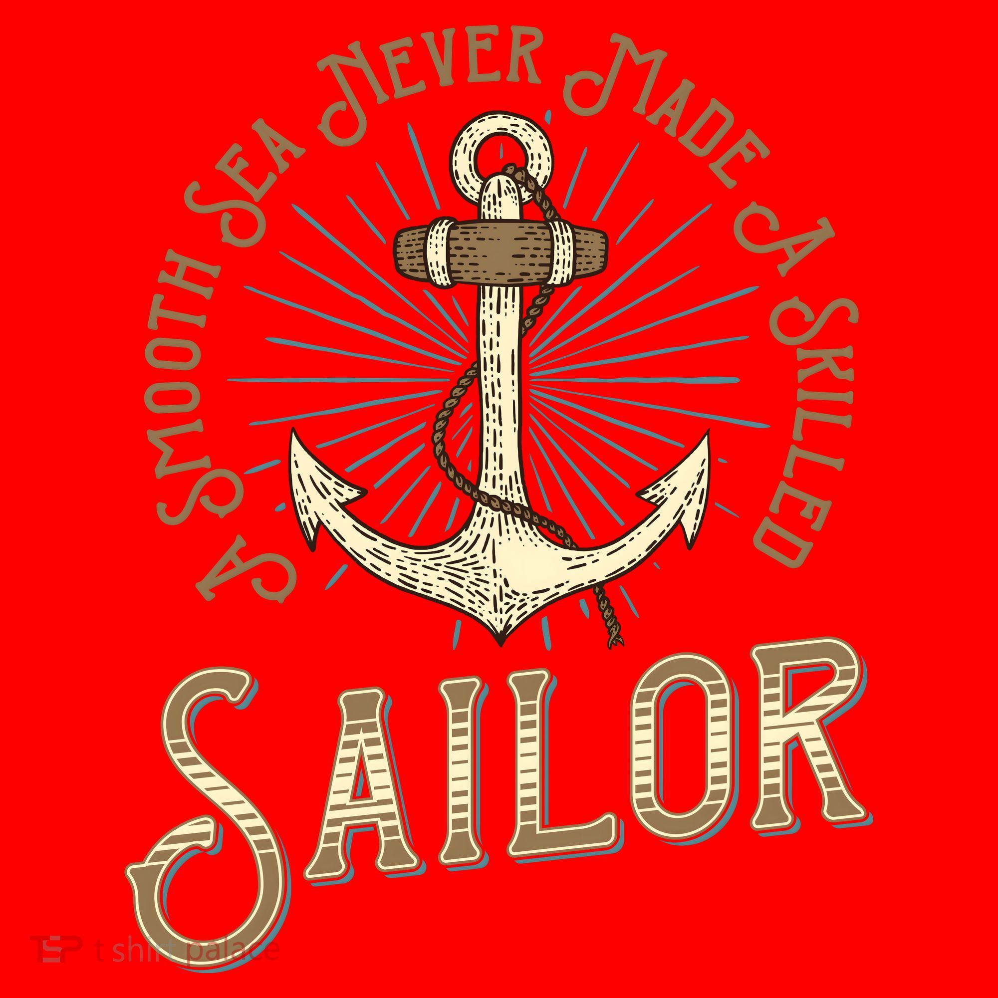A Smooth Sea Never Made A Skilled Sailor Santa Hat