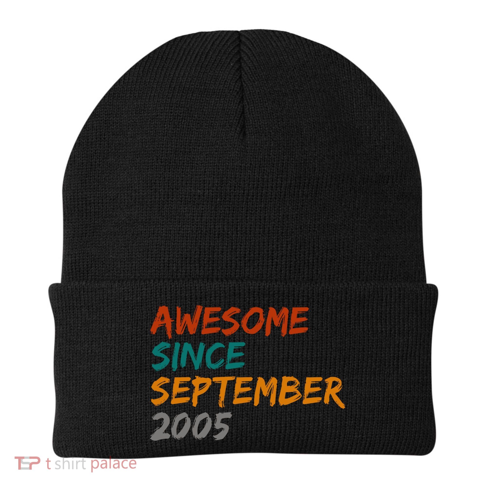 Awesome Since September 2005 Beanie