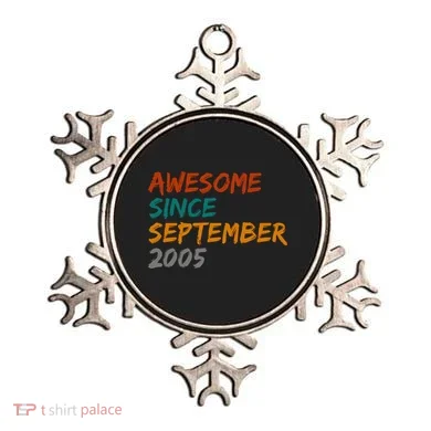 Awesome Since September 2005 Ornament