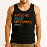 Awesome Since September 2005 Tank Top thumb 3