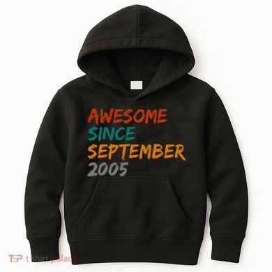 Awesome Since September 2005 Kids Hoodie