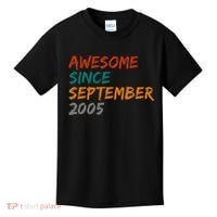 Awesome Since September 2005 Kids T-Shirt thumb 0
