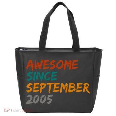 Awesome Since September 2005 Tote Bag