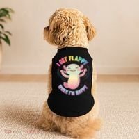 Autism Support Stimming Axolotl I Get Flappy When I´m Happy Doggie Tank thumb 2