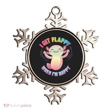 Autism Support Stimming Axolotl I Get Flappy When I´m Happy Ornament