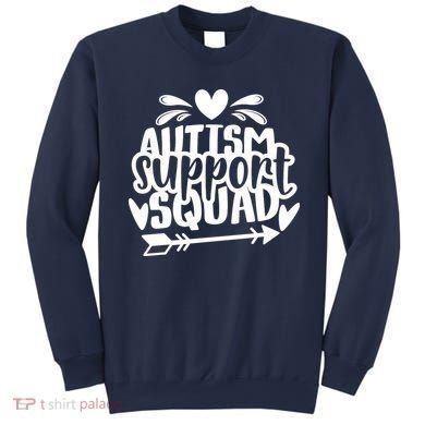 Autism Support Squad | Black / White Sweatshirt