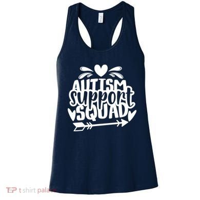 Autism Support Squad | Black / White Women's Tank Top