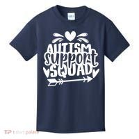 Autism Support Squad | Black / White Kids T-Shirt thumb 0