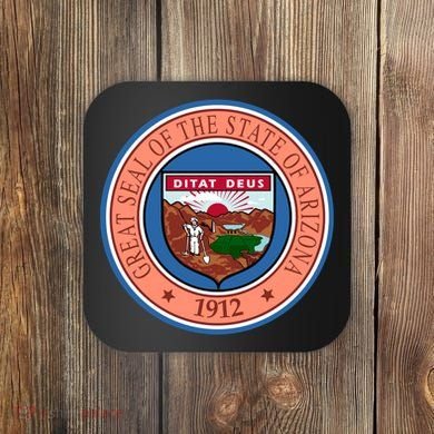 Arizona State Seal Coaster