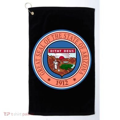 Arizona State Seal Golf Towel