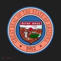 Arizona State Seal Golf Towel thumb 3