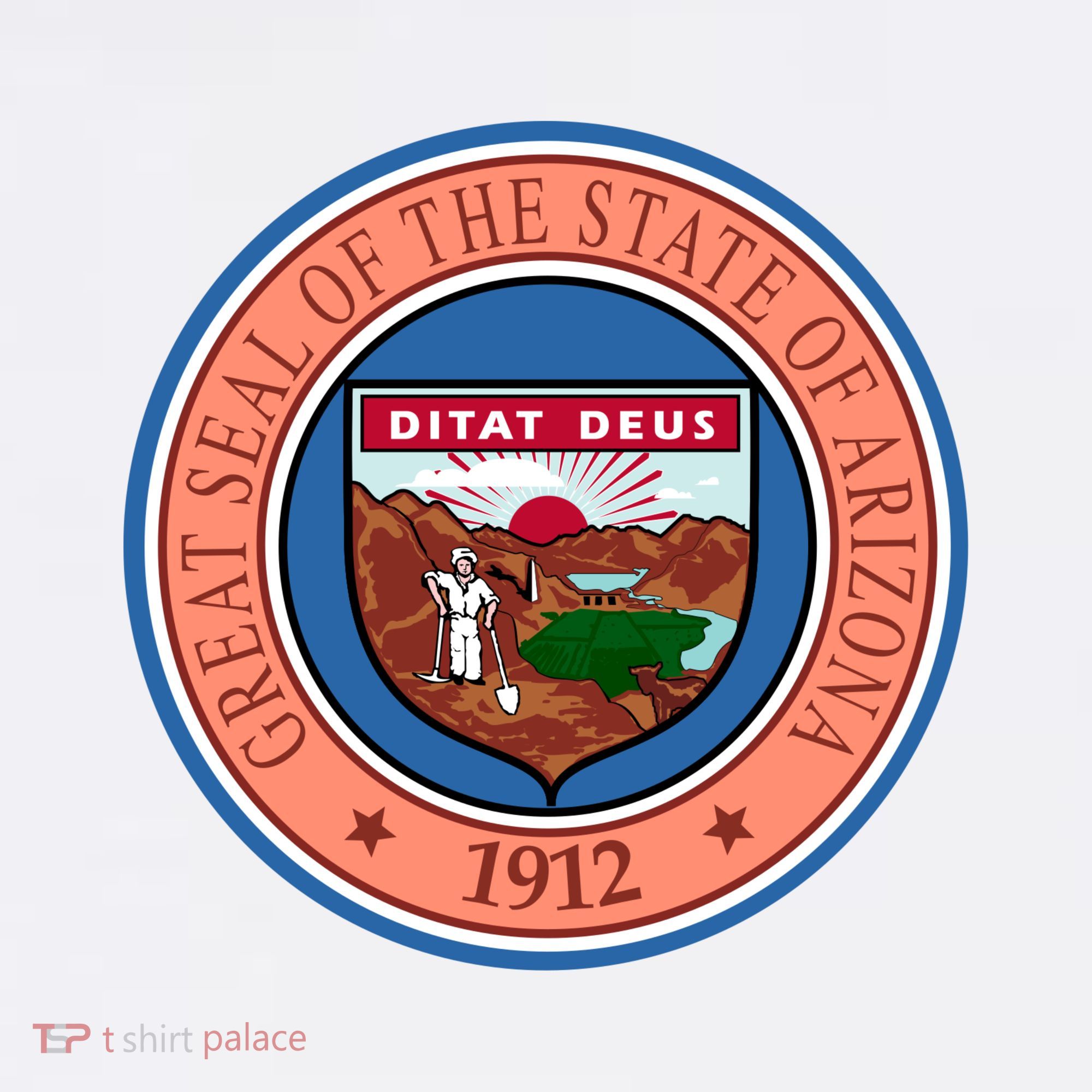 Arizona State Seal Garment-Dyed Sweatshirt