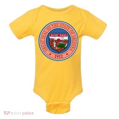 Arizona State Seal Baby Bodysuit