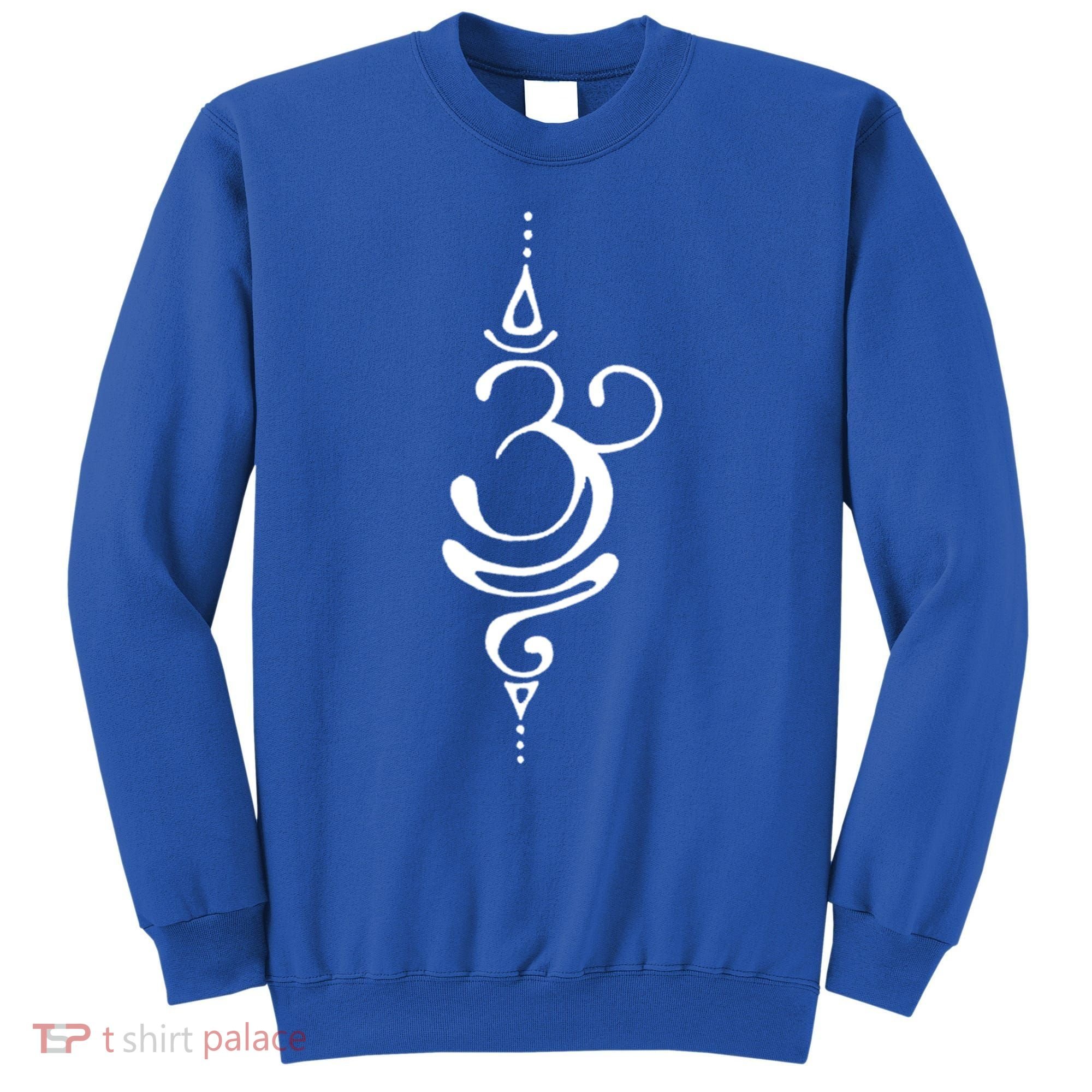 Ancient Sanskrit Symbol For Breathe Inspiration Om Yoga Great Gift Sweatshirt